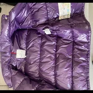 MONCLER パープルジャージ　訳あり MONCLER パープルジャージ 訳あり - メルカリ
